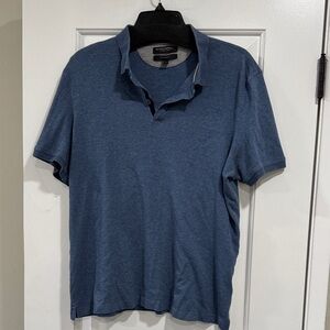Banana Republic Classic Navy Polo Shirt Size L